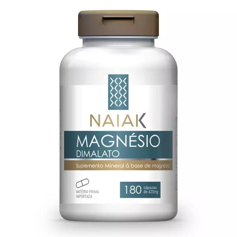 Magnésio Dimalato 180 Cápsulas