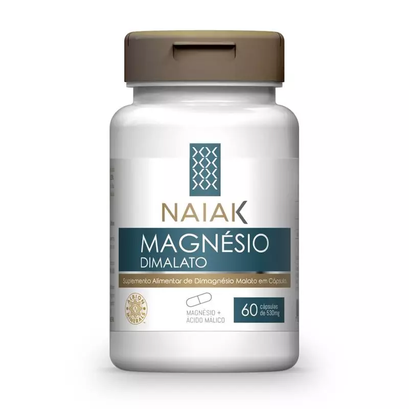 Magnésio Dimalato 60 Cápsulas