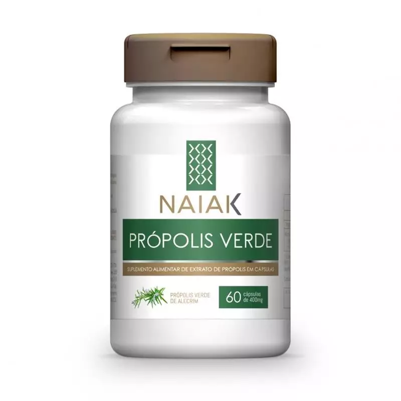 Própolis Verde 400mg 60 Cápsulas