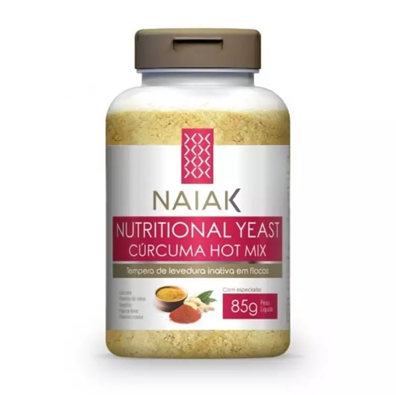 NAIAK NUTRITIONAL YEAST- CURCUMA HOT MIX 85G