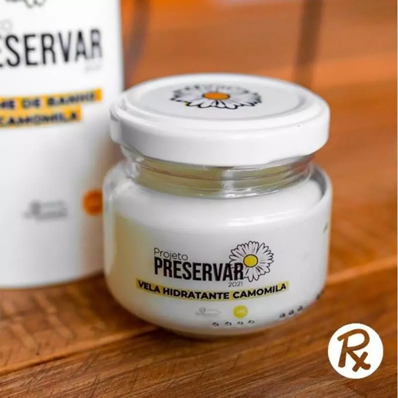 VELA HIDRATANTE DE CAMOMILA 80 G