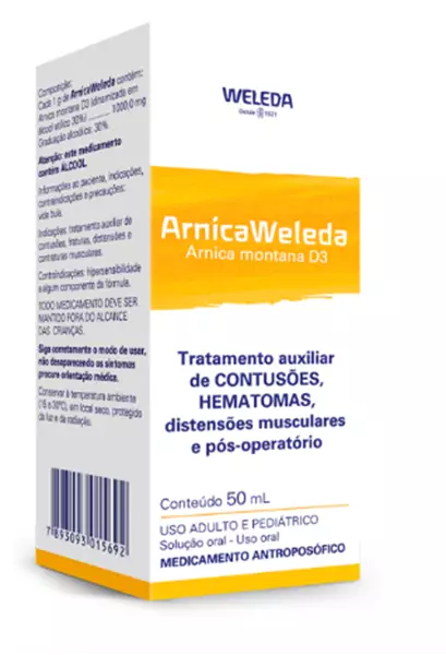 Imagem de WELEDA TINT ARNICA D3 50ML