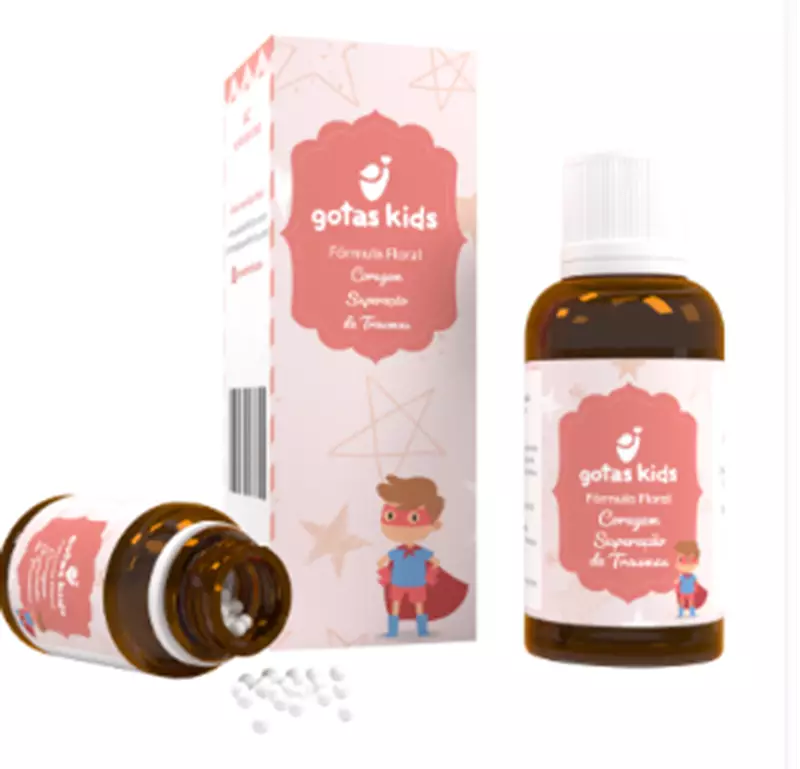 GOTAS KIDS CORAGEM SUPERAÇAO DE TRAUMA 30ML