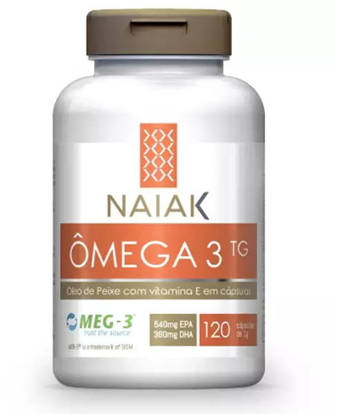 Imagem de NAIAK OL DE OMEGA 3 TG SUPRA 120 CAPS