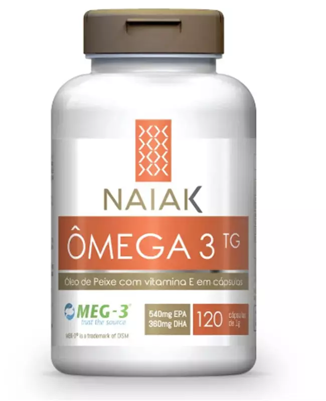 NAIAK OL DE OMEGA 3 TG SUPRA 120 CAPS