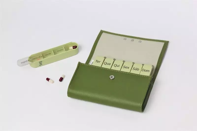 PILBOX PORTA COMPRIM MAXI V4 VERDE