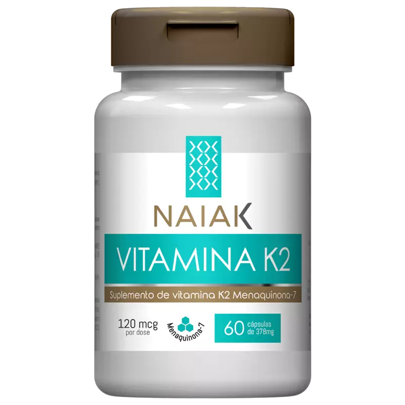Vitamina K2 MK7 120mcg 60 Cápsulas
