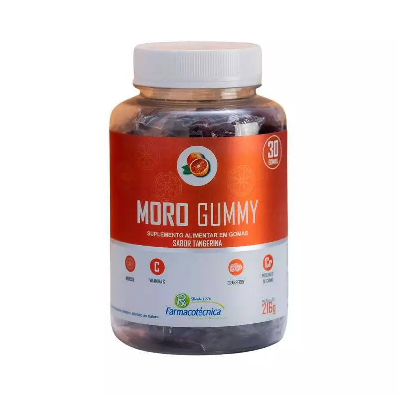 Moro Gummy Farmacotécnica 216mg 30 Gomas