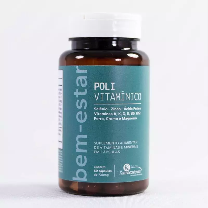 Polivitamínico Farmacotécnica 60 Cápsulas