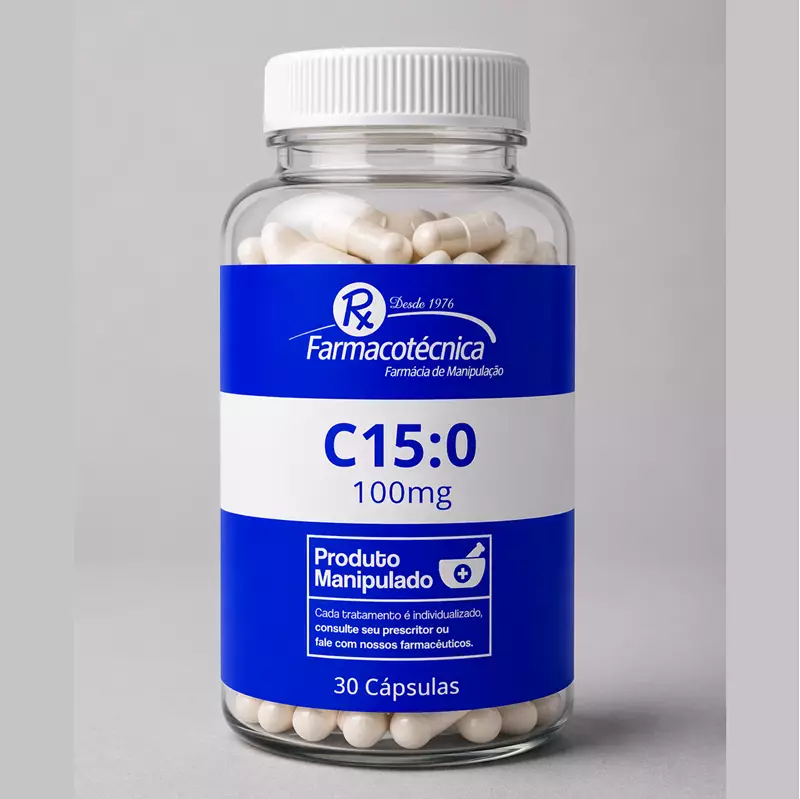 C15:0 100mg - 30 cápsulas